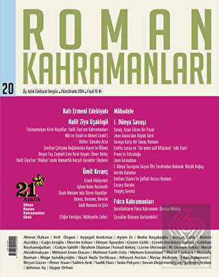 Roman Kahramanları Sayı: 20