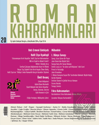 Roman Kahramanları Sayı: 20