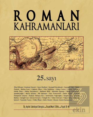 Roman Kahramanları Sayı: 25 Ocak-Mart 2016
