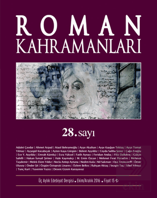 Roman Kahramanları Sayı: 28 Ekim-Aralık 2016