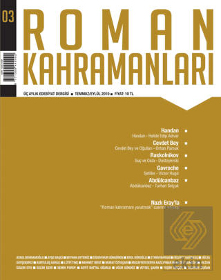 Roman Kahramanları Sayı: 3 Temmuz-Eylül 2010