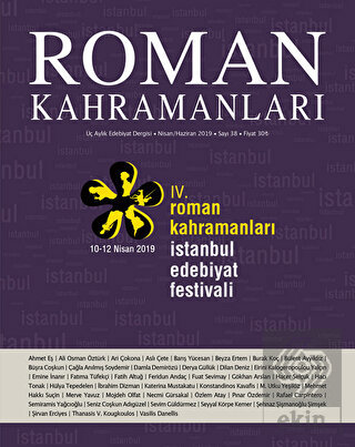 Roman Kahramanları Sayı: 38 Nisan-Haziran 2019