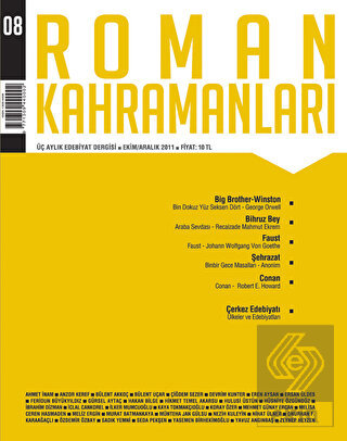 Roman Kahramanları Sayı: 8 Ekim-Aralık 2011