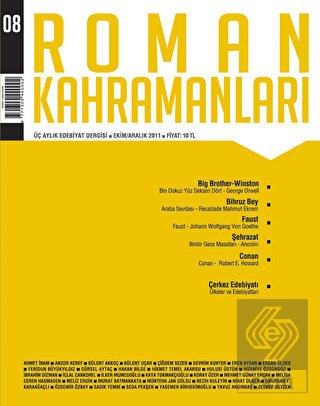 Roman Kahramanları Sayı: 8 Ekim-Aralık 2011