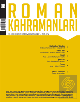 Roman Kahramanları Sayı: 8 Ekim-Aralık 2011