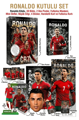 Ronaldo Özel Kutulu Set – Sahanın Yıldızları Kolektif Parodi Yayınları