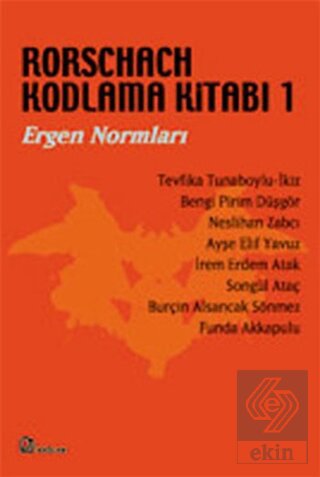 Rorschach Kodlama Kitabı 1 Ergen Normları