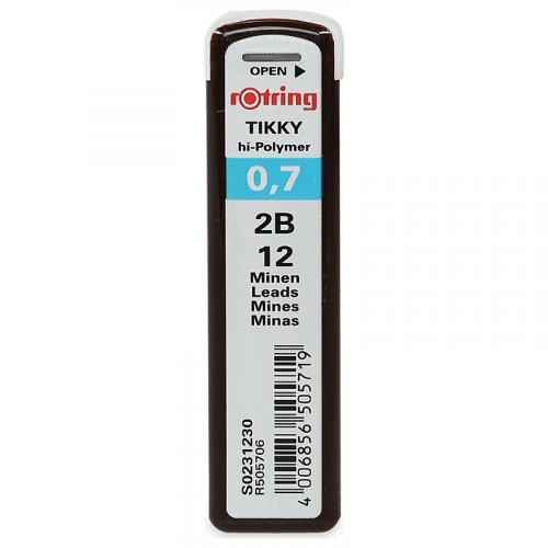 ROTRING Hi-Polymer Kurşun Kalem Ucu 0.7 mm (2B)