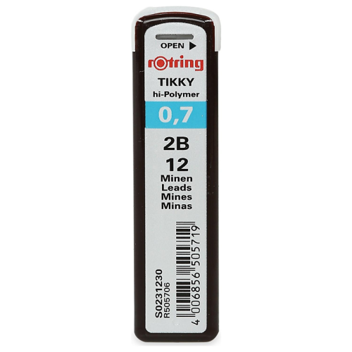 ROTRING Hi-Polymer Kurşun Kalem Ucu 0.7 mm (2B)