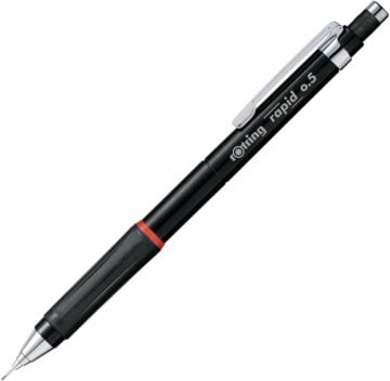 ROTRING Rapid Mekanik Kurşun Kalem, Siyah 0.5 mm