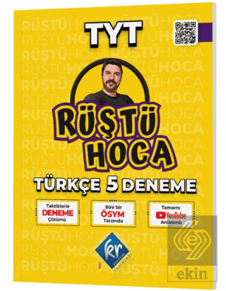 2023 Rüştü Hoca TYT Türkçe 5 Deneme KR Akademi Yay