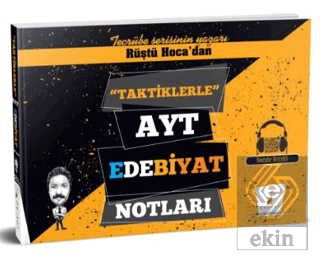 Rüştü Hoca\'dan Taktiklerle AYT Edebiyat Notları
