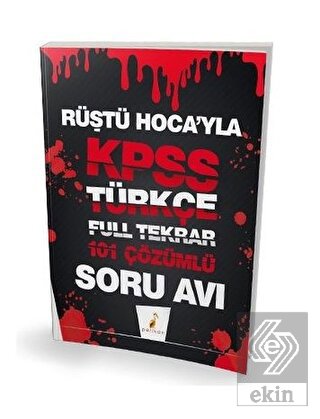 Rüştü Hoca\'yla KPSS Türkçe Full Tekrar 101 Çözümlü