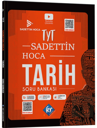 Sadettin Hoca TYT Tarih Soru Bankası Sadettin Akyayla KR Akademi Yayın