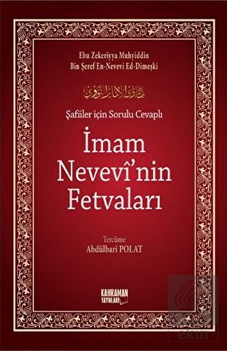 Şafiiler İçin Sorulu Cevaplı İmam Nevevi'nin Fetva
