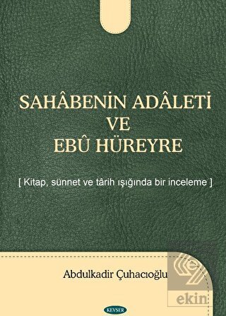 Sahabenin Adaleti Ve Ebu Hüreyre