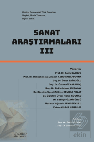 Sanat Araştırmaları III