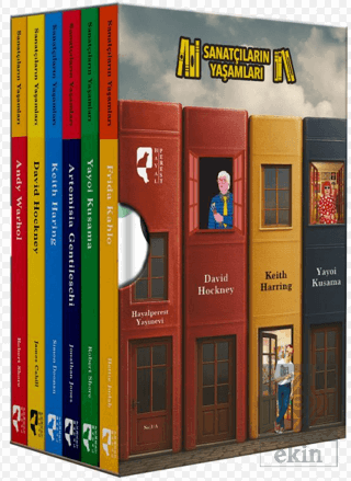 Sanatçıların Yaşamları (Kutulu Set 6 Kitap)