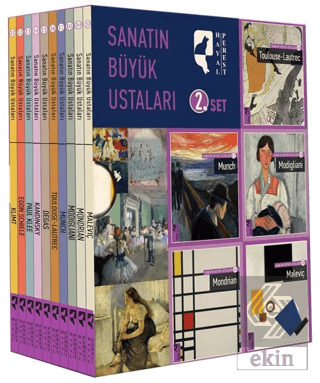 Sanatın Büyük Ustaları 2.Set (10 Kitap Takım)