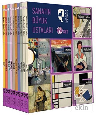 Sanatın Büyük Ustaları 2.Set (10 Kitap Takım)
