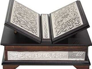 Sandıklı Kanatlı Kaplama Gümüş Kur'an-ı Kerim (Çan