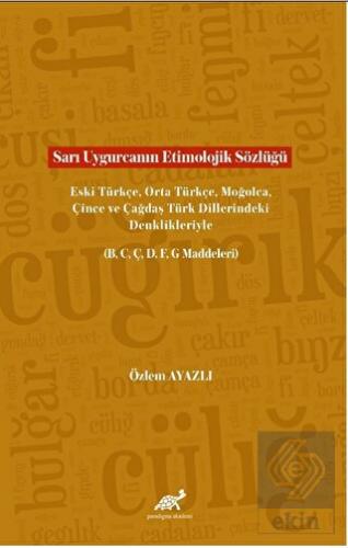 Sarı Uygurcanın Etimolojik Sözlüğü Eski Türkçe, Or