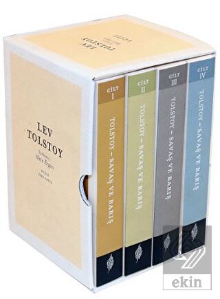 Savaş ve Barış (4 Cilt Takım)