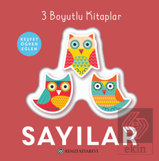 Sayılar - 3 Boyutlu Kitaplar