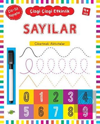 Sayılar 4 Yaş ve Üstü - Çizgi Çizgi Etkinlik