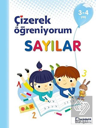 Sayılar - Çizerek Öğreniyorum 3-4 Yaş