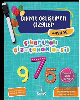 Sayılar - Dikkat Geliştiren Çizgiler