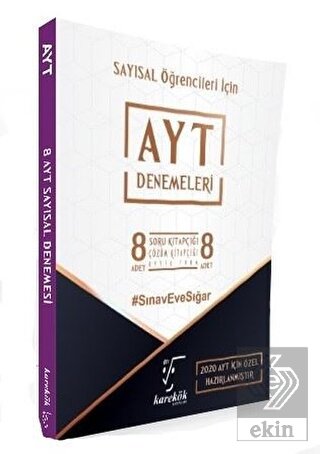 Sayısal Öğrenciler İçin 8 AYT Denemeleri