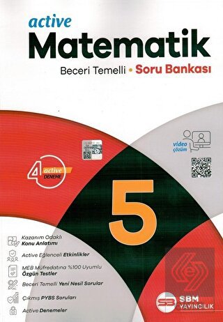 SBM Yayıncılık 5. Sınıf Matematik Active Soru Bank