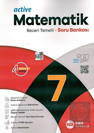 SBM Yayıncılık 7. Sınıf Matematik Active Soru Bank