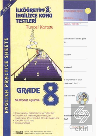 SBS 2008 İlköğretim 8 İngilizce Konu Testleri