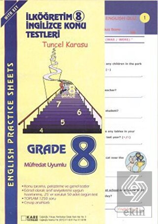 SBS 2008 İlköğretim 8 İngilizce Konu Testleri