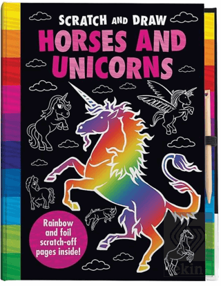 Scratch and Draw - Unicorns and Horses too