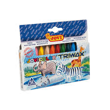 SDK JOVİ PASTEL MUM BOYA 12 RENK KUTUDA TRIWAX