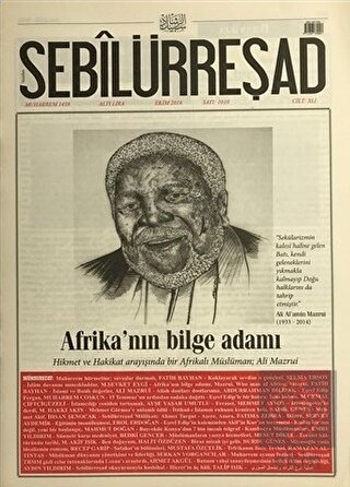 Sebilürreşad Dergisi Sayı: 1010 Ekim 2016