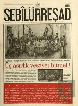 Sebilürreşad Dergisi Sayı: 1016 Mayıs 2017