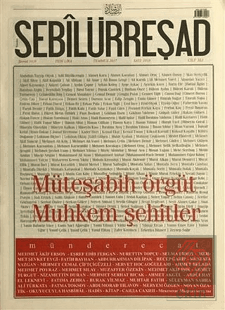 Sebilürreşad Dergisi Sayı: 1018 Temmuz 2017