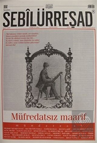 Sebilürreşad Dergisi Sayı: 1033 Ekim 2018