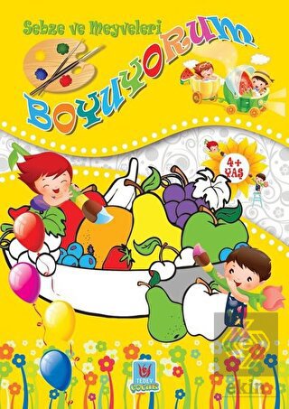 Sebze ve Meyveleri Boyuyorum