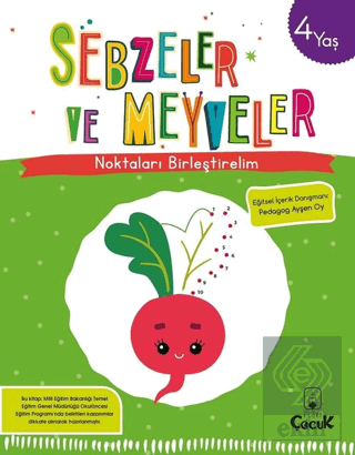 Sebzeler ve Meyveler - Noktaları Birleştirelim (4