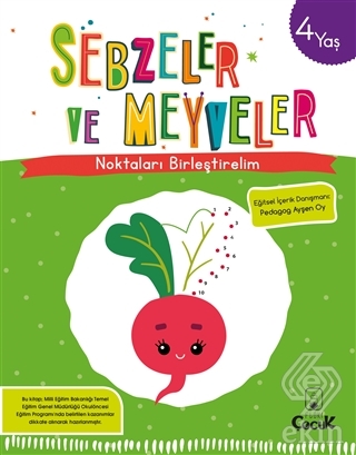 Sebzeler ve Meyveler - Noktaları Birleştirelim (4