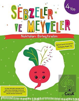 Sebzeler ve Meyveler - Noktaları Birleştirelim (4