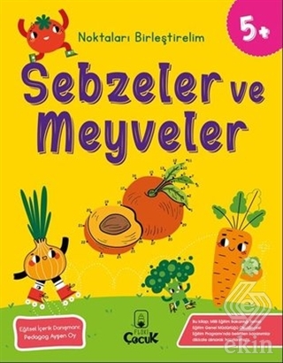 Sebzeler ve Meyveler - Noktaları Birleştirelim (5