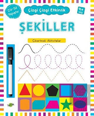 Şekiller 4 Yaş ve Üstü - Çizgi Çizgi Etkinlik