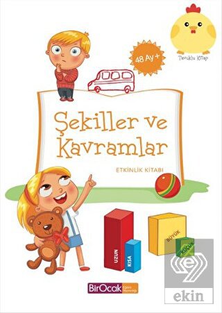 Şekiller ve Kavramlar Etkinlik Kitabı (48 Ay)