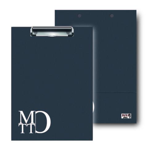 SEKRETERLIK A4 MOTTO BLACK DESEN